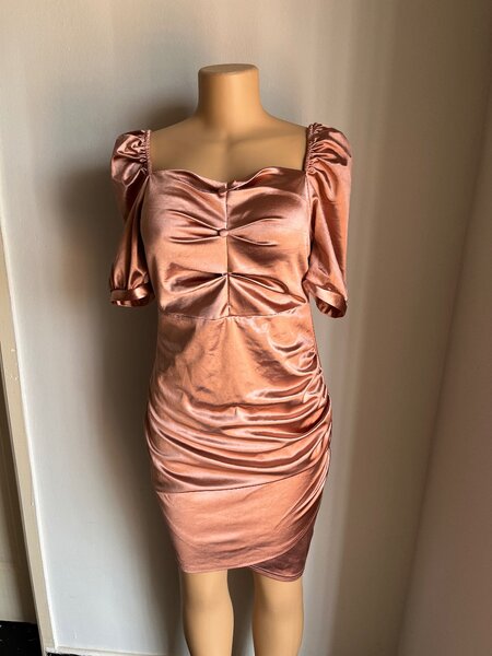 The silk dress