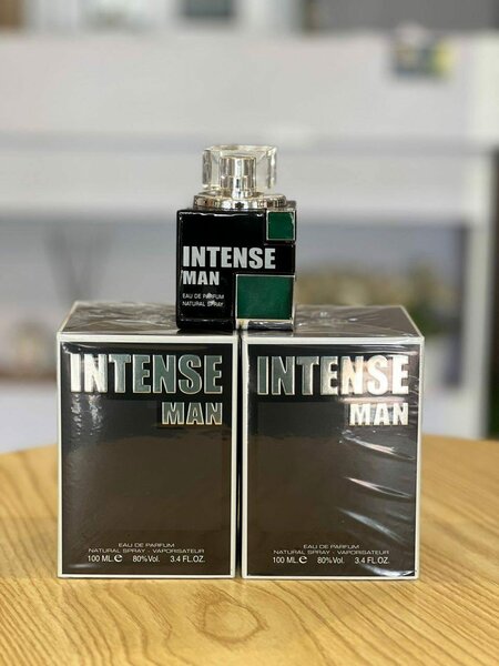 Intense man perfume