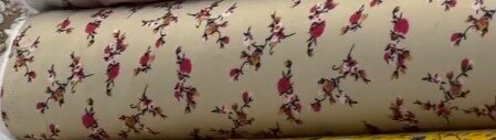 Красивая ткань для пошивая одежды Бельмондо штапель