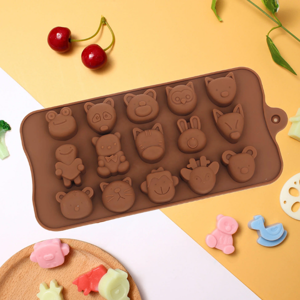 Moule en silicone animaux