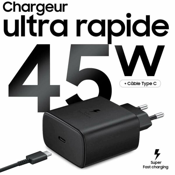 Chargeur Samsung 45w type C