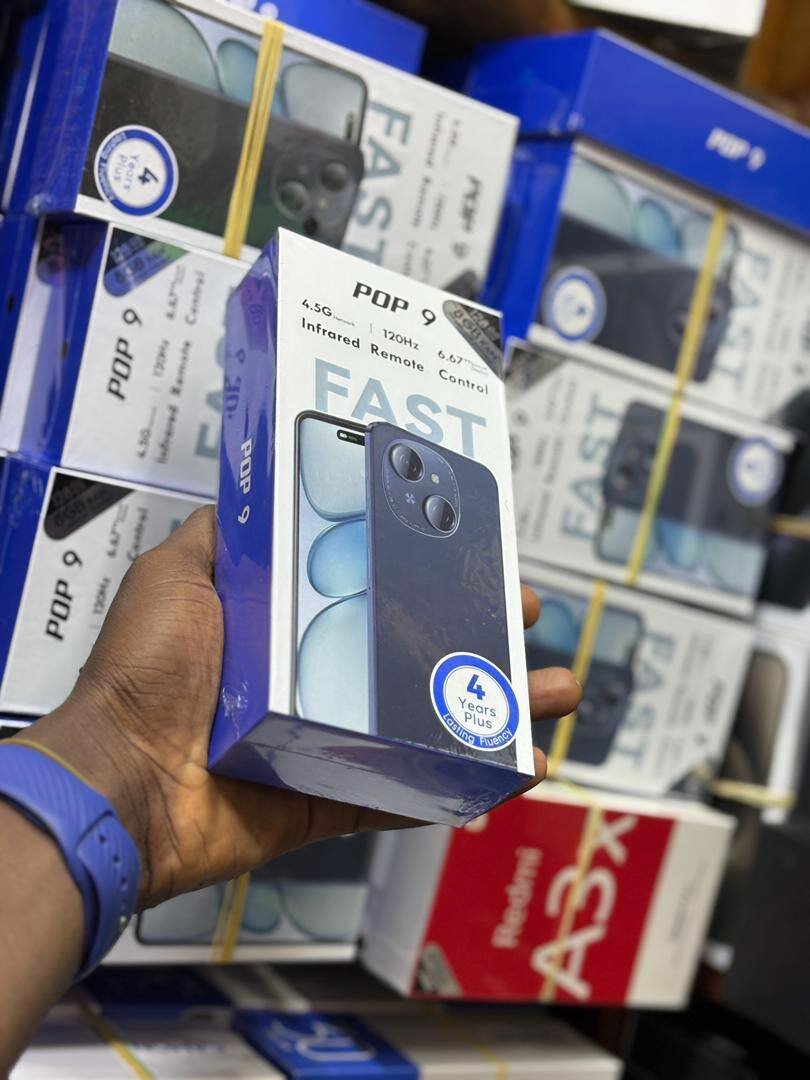 TECNO POP 9 128GB 8GB RAM PREMIÈRE COPIE CONFORME