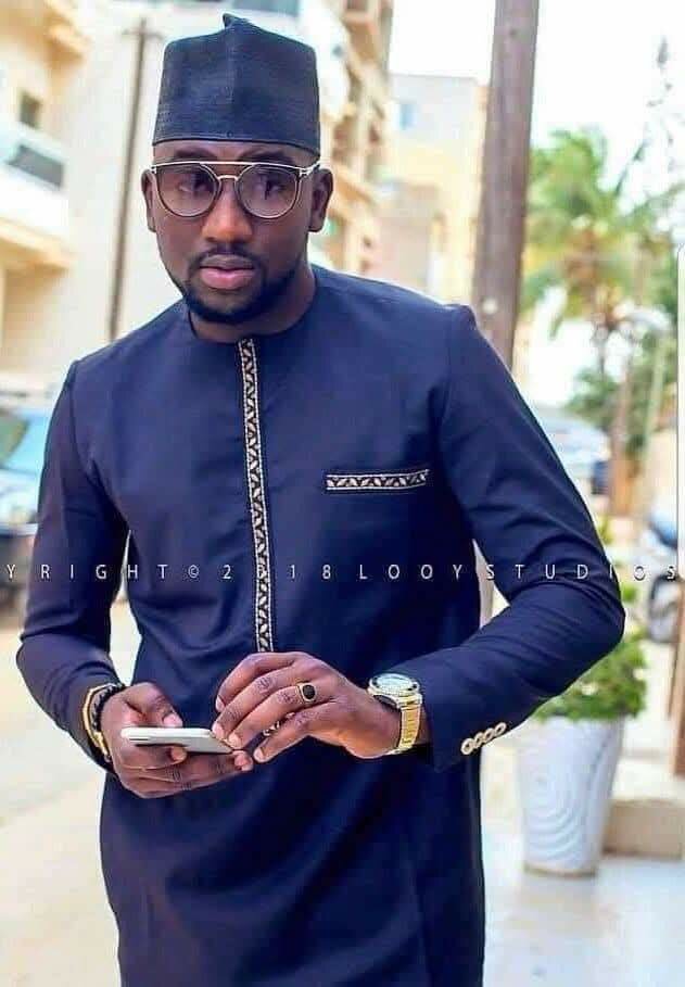 Ensemble Tunique Homme Manches longues.