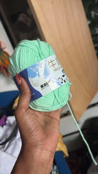 Laine douce en coton tricotage