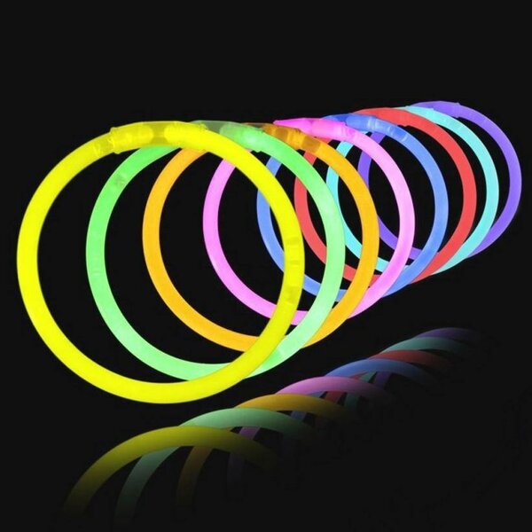 Boite de 100 bracelet fluorescent