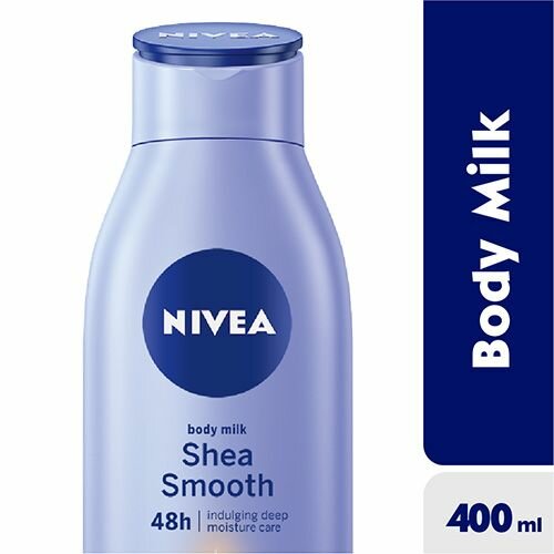 NIVEA Shea Smooth Body Milk Lotion For Dry Skin - 400ml
