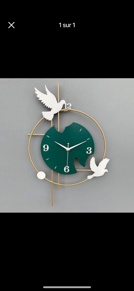 Horloge décorative