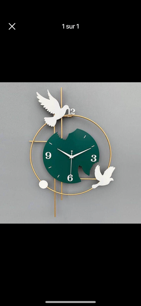 Horloge décorative