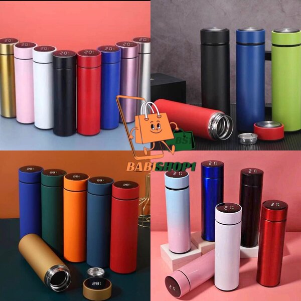 Gourde Thermos LED Température