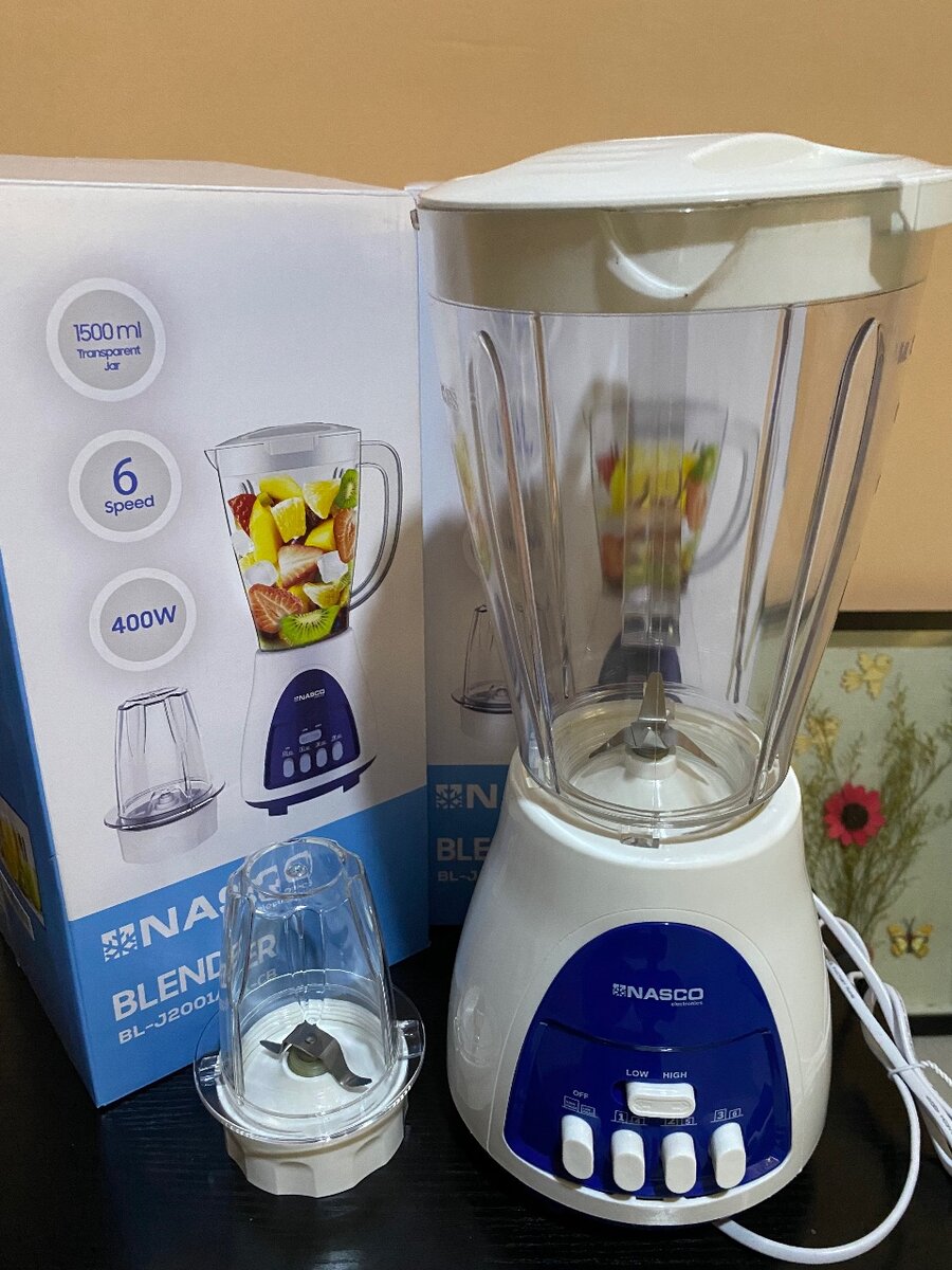 Nasco 2 in 1 blender