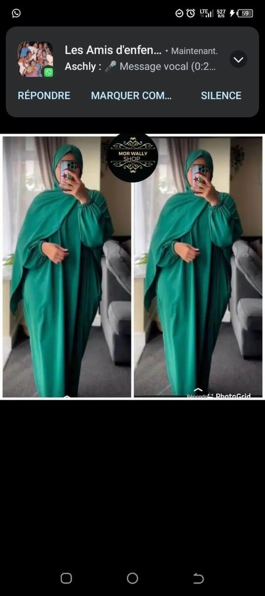 Boubou de prière