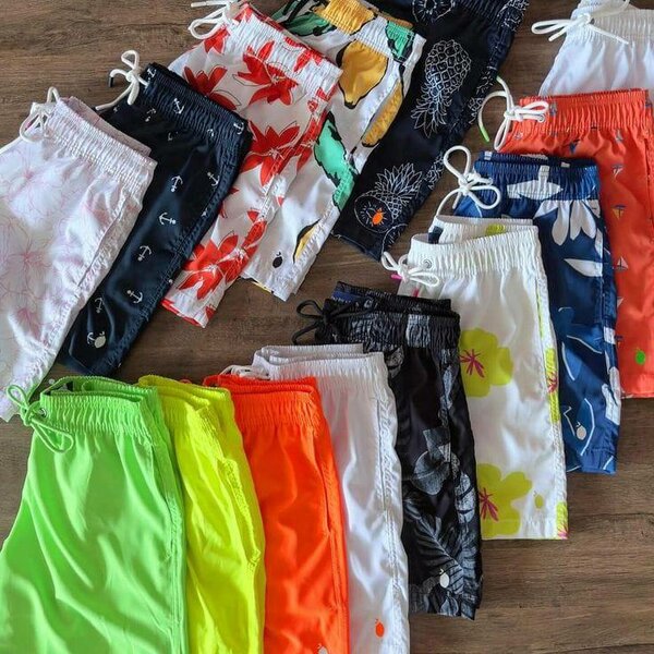 Shorts de Bain Colorés Homme