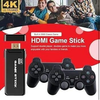 Console sans fil Console de jeu rétro 4K Ultra HD Plug & Pla