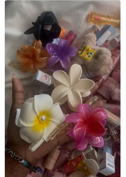 Pinces à cheveux fleurs élégantes