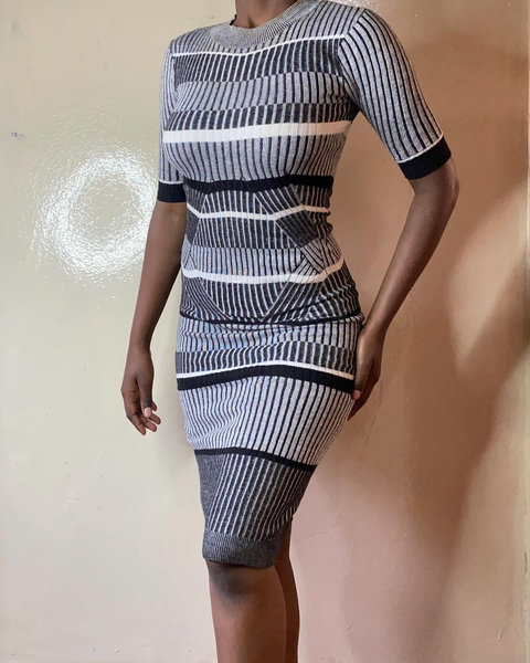 robe gris 