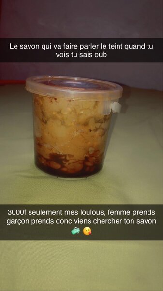 Savon teint marron Naturel