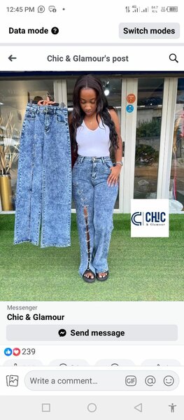 Stock jeans
