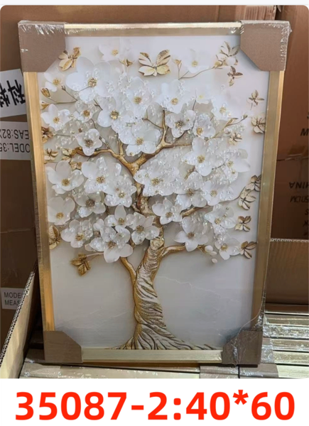 Tableau Arbre Florissant 3D