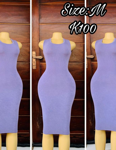 Robe violet 