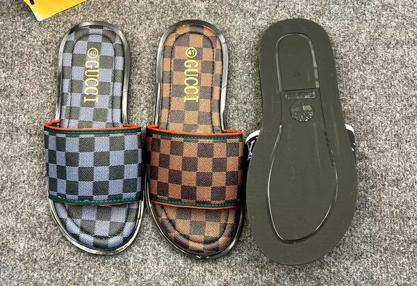 Gucci & Louis Vuitton Slides