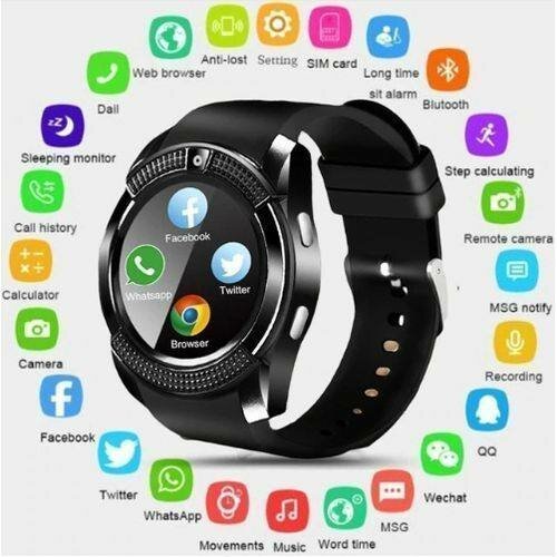 Montre écran Tactile Support Micro Carte SIM Avec Bluetooth