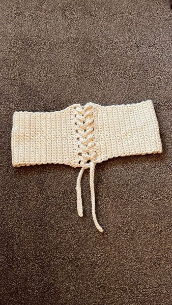 Haut Corset laine