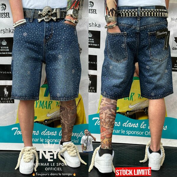 Shorts en jean homme stylés