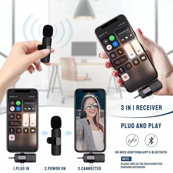 Wireless Lavalier Microphone