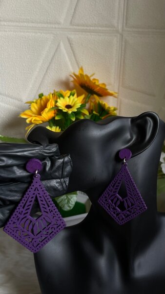 Statement earrings
