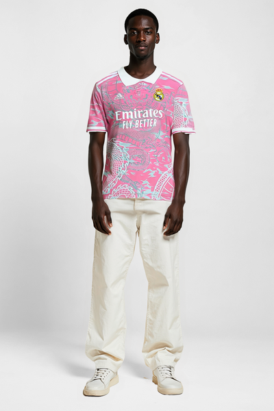 maillot réal Madrid rose