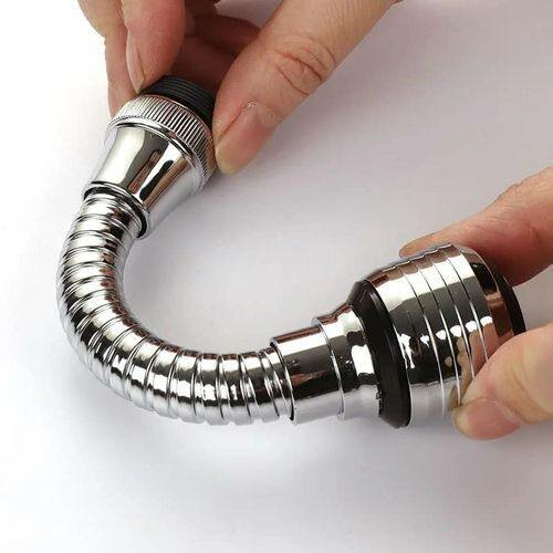 Tête de Robinet Pivotante Chrome