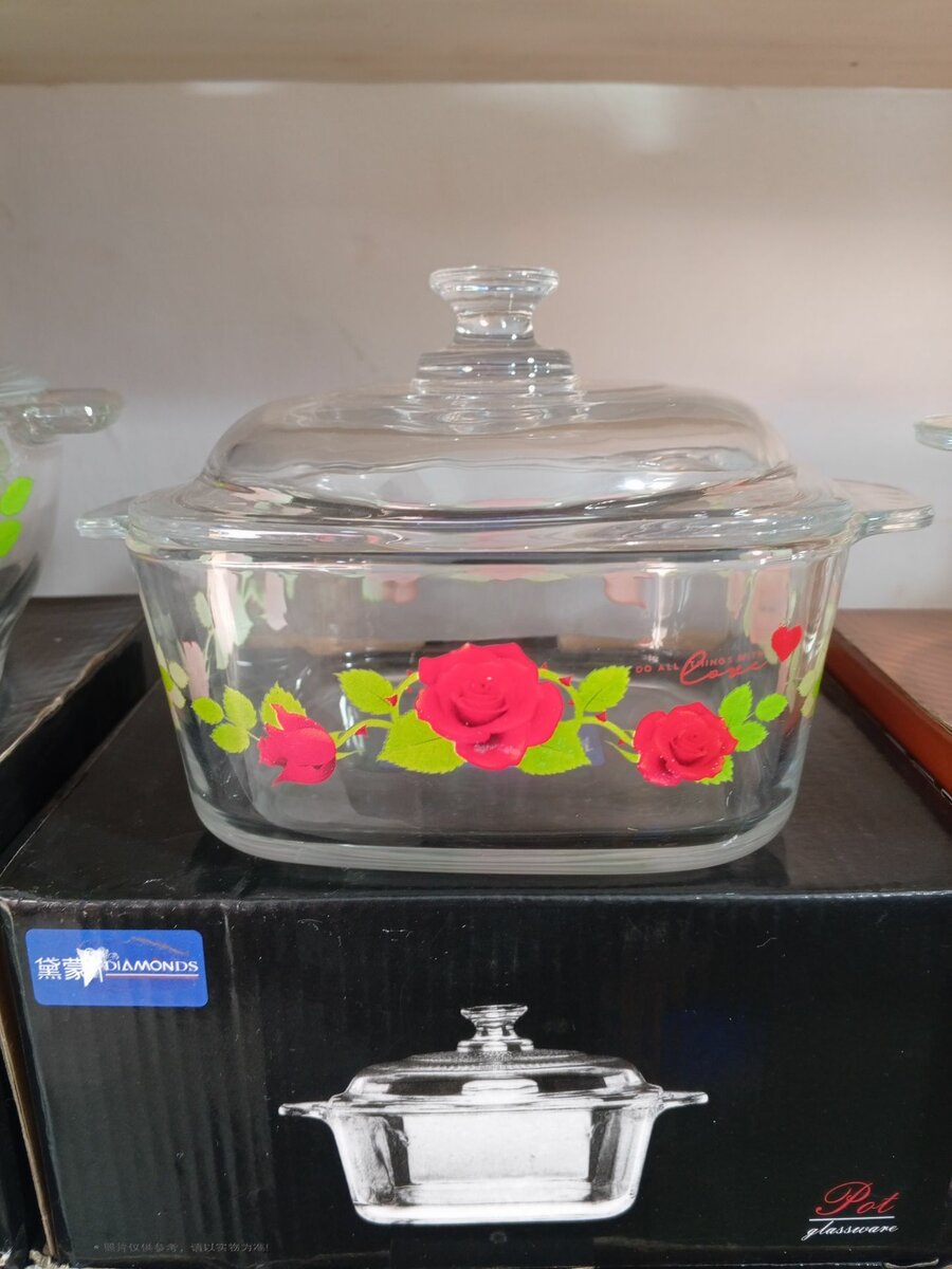 Glass bowl