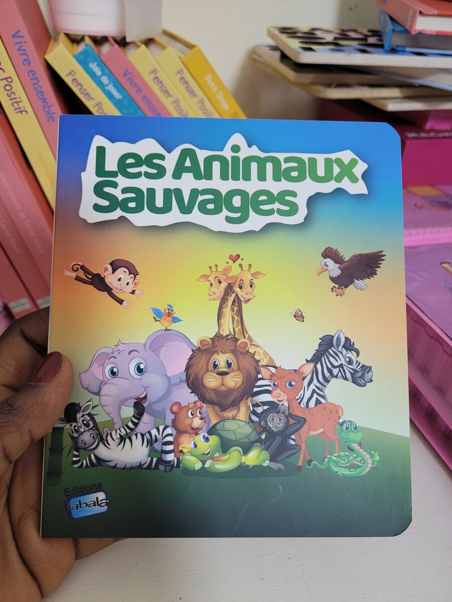 Imagier 'Les Animaux Sauvages'