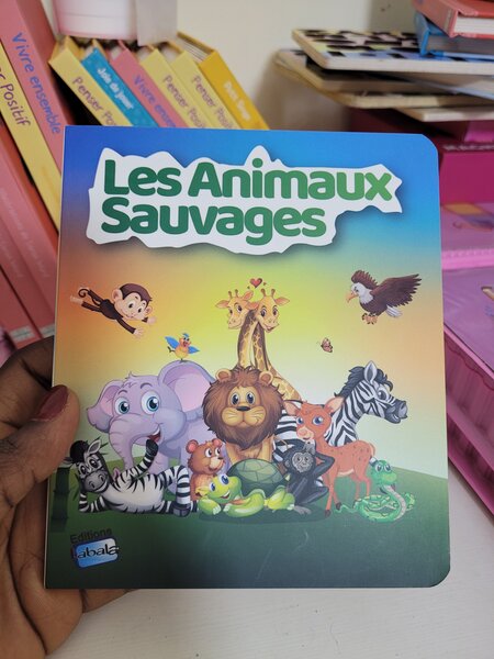 Imagier 'Les Animaux Sauvages'