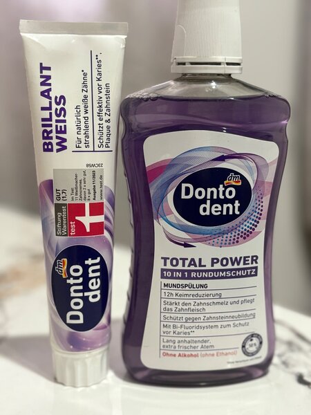 Dontodent Bain de Bouche et Dentifrice
