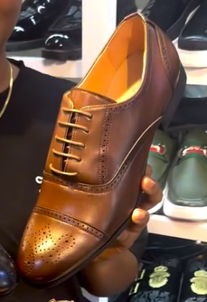 Men's shoes, brown