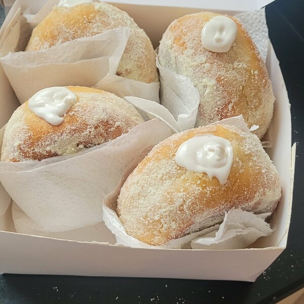 Milky doughnuts