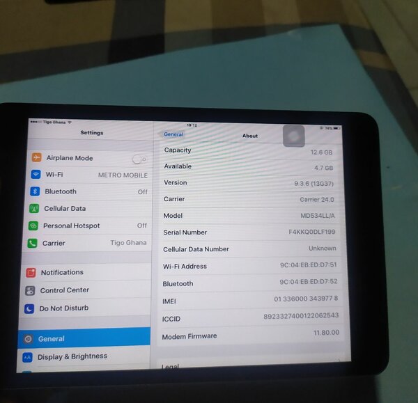 Ipad Mini 1