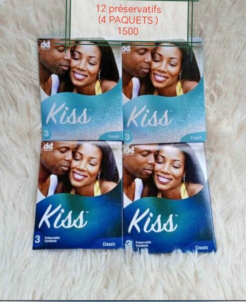12 préservatifs kiss