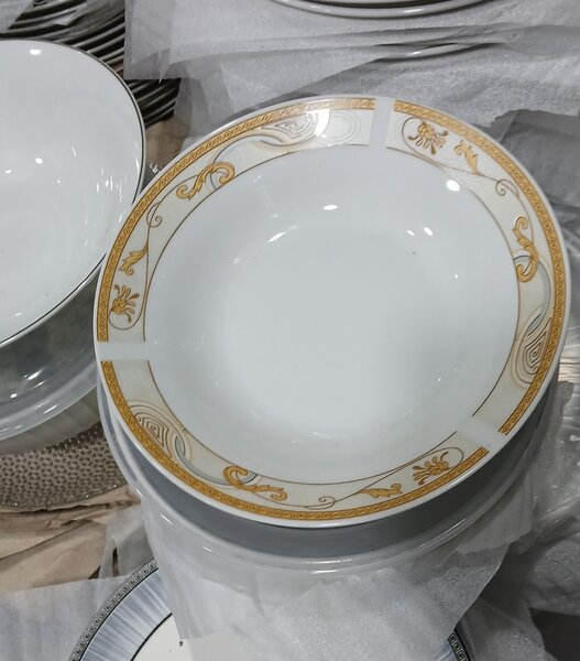 12 Assiettes Creuses Élégantes