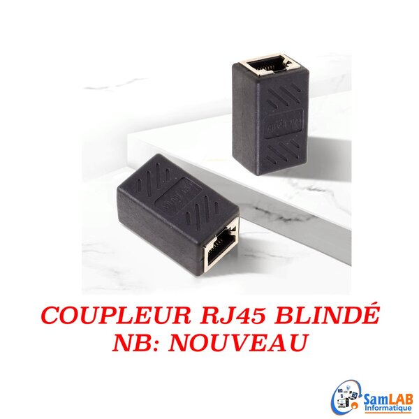 Couple rj45 blindé