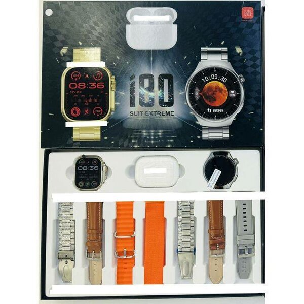 Montre connectée avec plusieurs bracelets