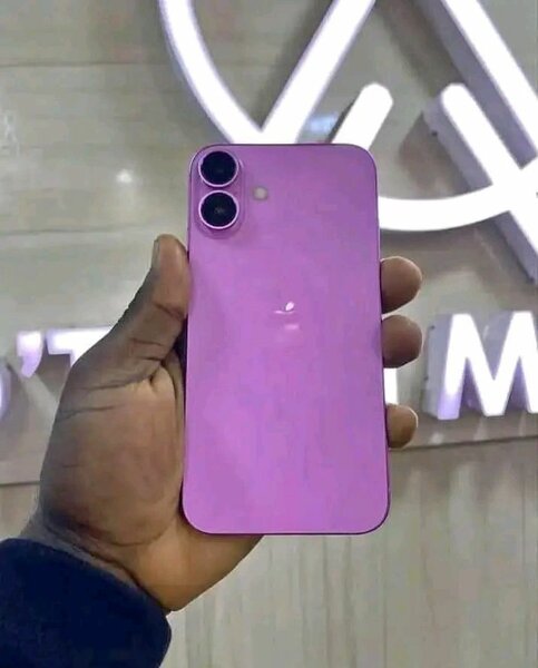 Smartphone violet élégant