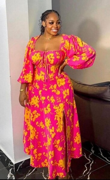 Robe fleurie