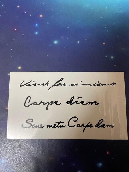 TATOUAGE TEMPORAIRE