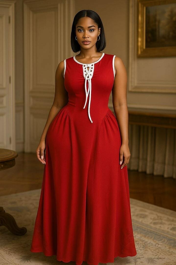Robe longue élégante féminine