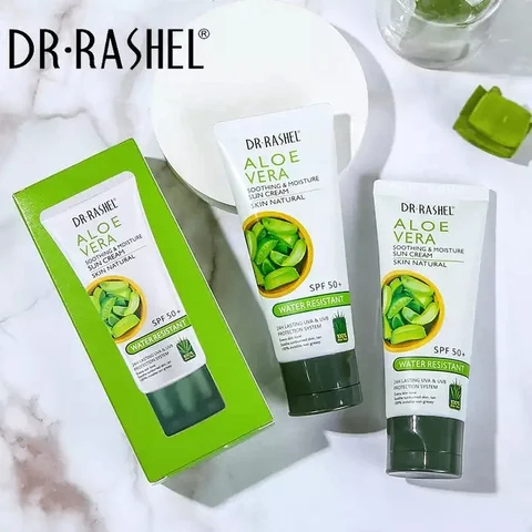 Crème solaire à l'aloé Vera naturelle  Apaisante, étanche