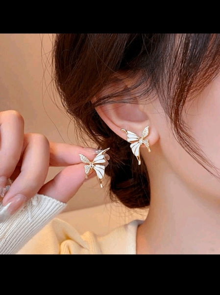 Boucles d'oreilles papillon