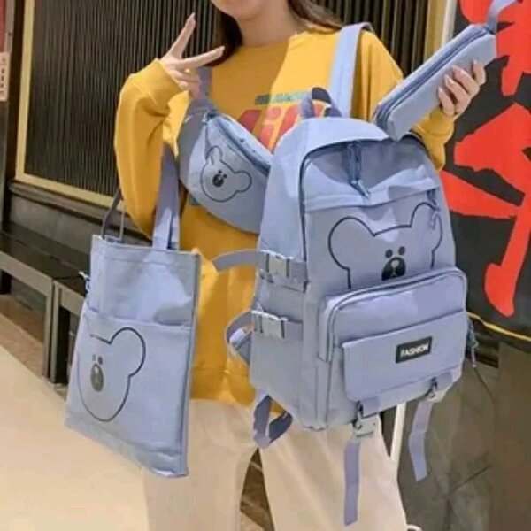 Sac à dos mode bleu ours