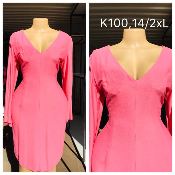 pink dress